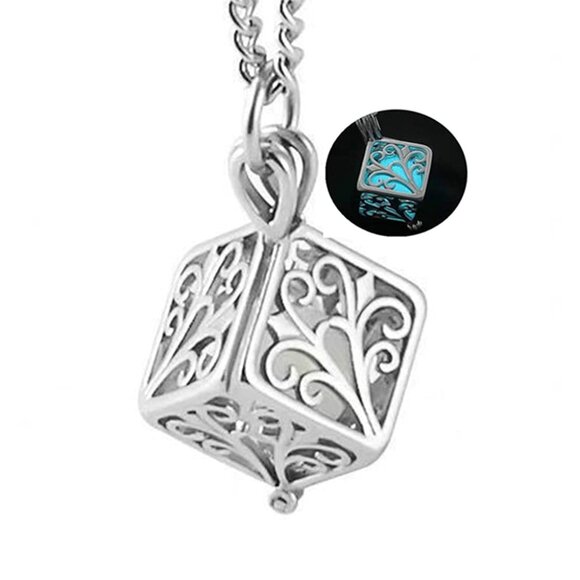 Jewelry - Luminous Tree Pendant Necklace Elegant Minimal Chic Y2K Holiday Gift